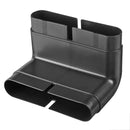 PVC Ventilation System Environmental Protection 90 Bent PVC Tube Connector 132x30mm