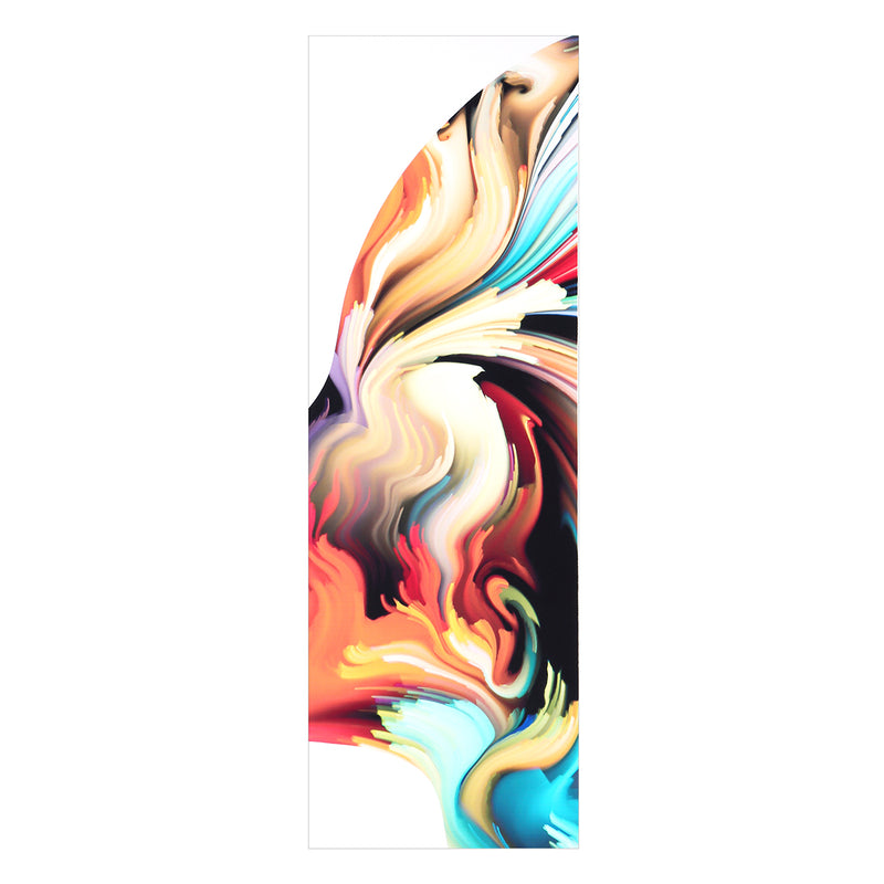 5PCS Wall Art Canvas Paintings HD Print Abstract Colorful Hair Woman Face Posters