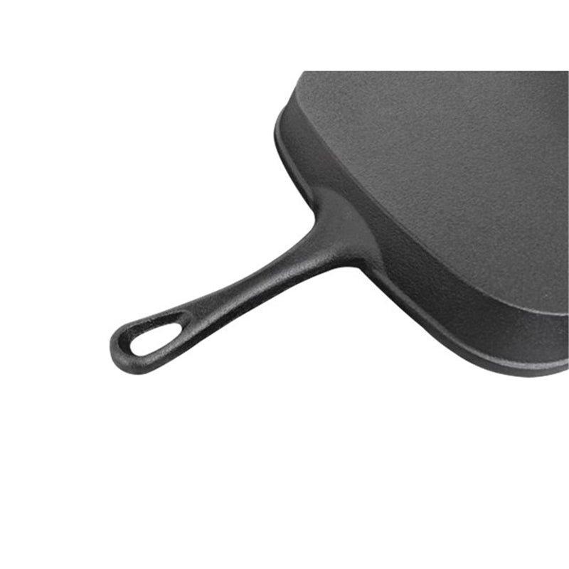 Non-Stick Cast Iron Grill Frying Pan Griddle BBQ Kitchen Cooking Baking Tool Non-Stick Pan