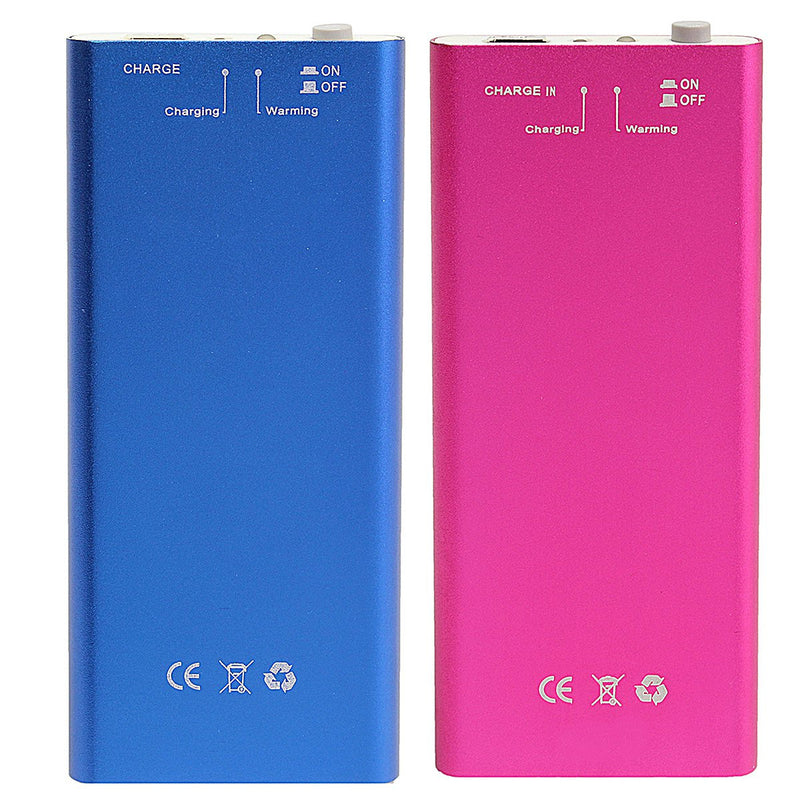 1050mA Electric Heater Power Bank Portable USB Rechargeable Pocket Hand Warmer Support