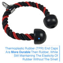 70cm Triceps Rope Pull Down Cord Heavy Duty Rope for Home Gym Bodybuilding