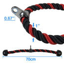 70cm Triceps Rope Pull Down Cord Heavy Duty Rope for Home Gym Bodybuilding