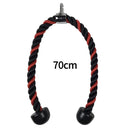 70cm Triceps Rope Pull Down Cord Heavy Duty Rope for Home Gym Bodybuilding