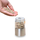 MIUK Electric Salt and Pepper Grinder Pepper Shaker Mill Kitchen Adjustable Stainless Steel Battery