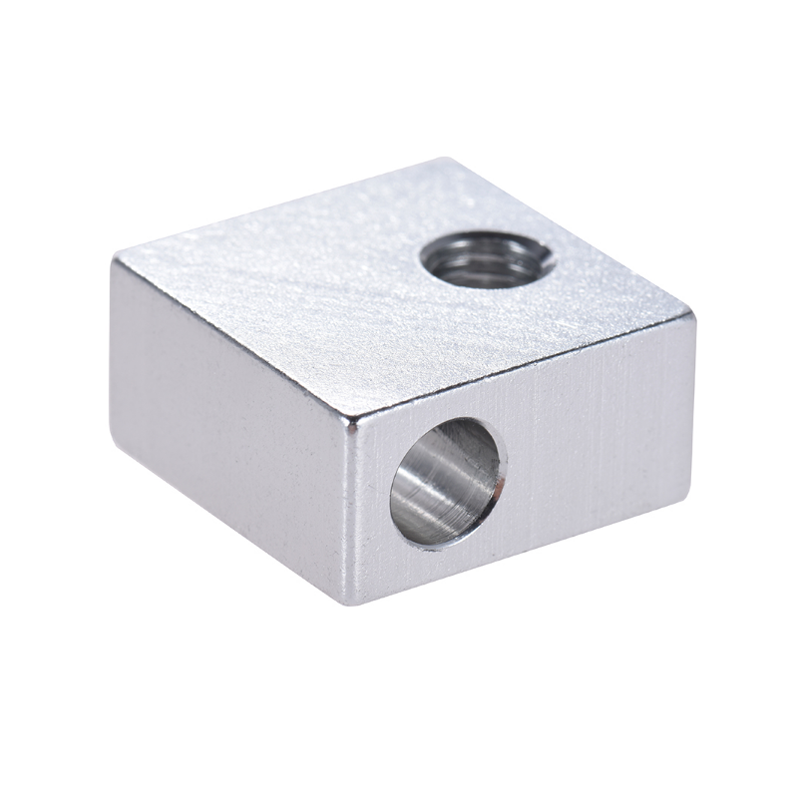 Anet 4Pcs 20*20*10mm 6 M6 Aluminium Heating Block for Prusa i3 3D Printer Extruder Hot End