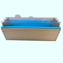 Silicone Render Soap Mold Set Rectangle Loaf Mould with Wood Box and Transp