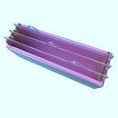Silicone Render Soap Mold Set Rectangle Loaf Mould with Wood Box and Transp