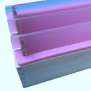 Silicone Render Soap Mold Set Rectangle Loaf Mould with Wood Box and Transp