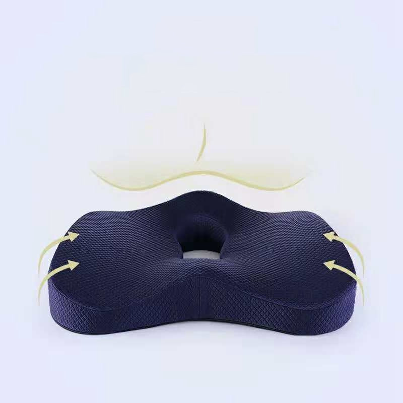 Anti-Slip Orthopedic Memory Foam Cushion for Office Chair Car Wheelchair BacM3O5