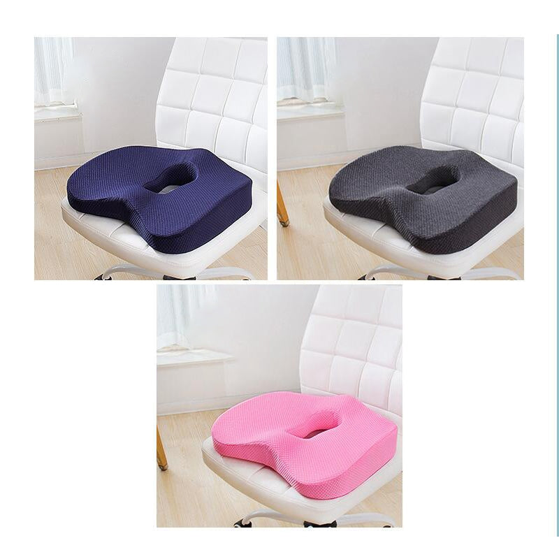 Anti-Slip Orthopedic Memory Foam Cushion for Office Chair Car Wheelchair BacM3O5