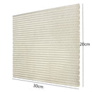 300x200mm Titanium Metal Mesh Perforated Diamond Holes Plate 1mm