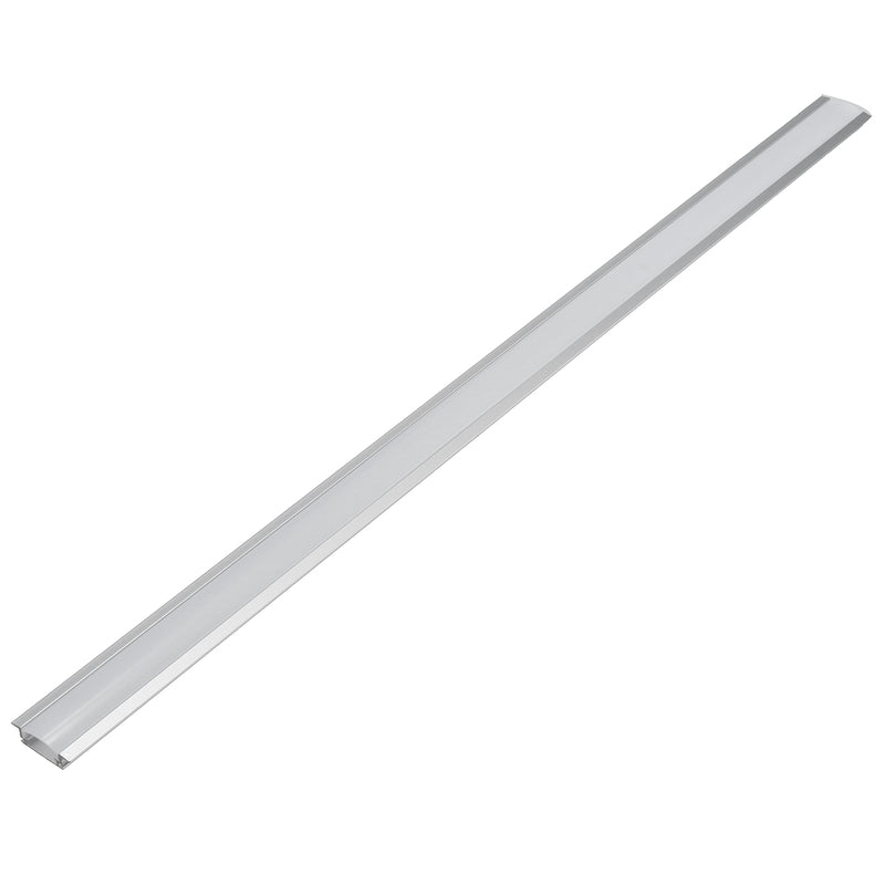 LUSTREON 45CM U/V/YW Style Aluminum Channel Holder For LED Rigid Strip Light Bar Cabinet Lamp