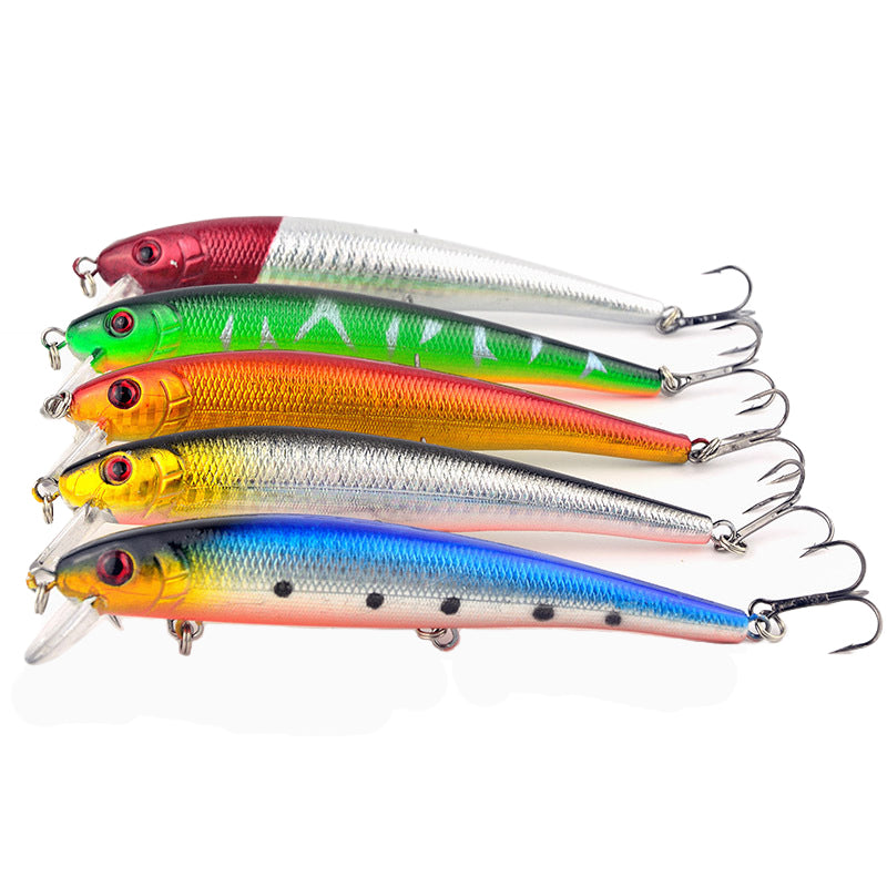 ZANLURE Hard Bait Minnow Fishing Lure Sea Freshwater Casting Spinning Jigging Fishing Lure Tackle