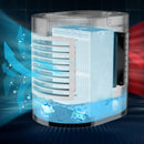 USB Portable Fan Mini Air Conditioner Cool Cooling Bedroom Cool Fan New Elliptical Water Cooling Fan