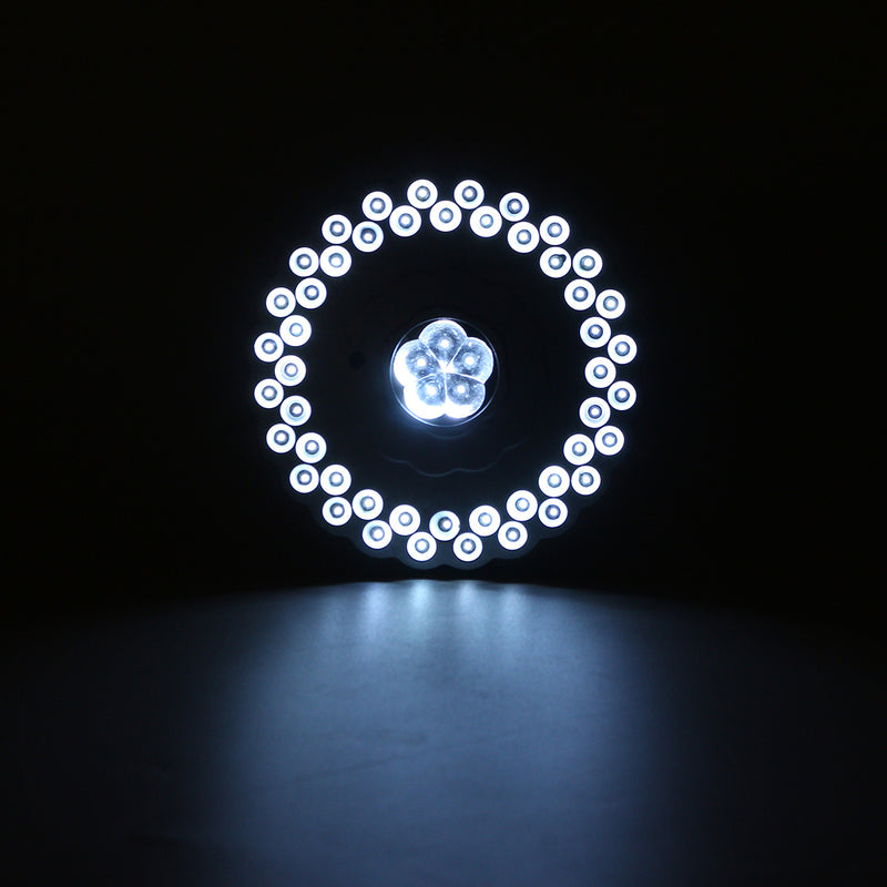 Outdoor 48+5LED Camping Lantern Garden Yard Night Light Umbrella Tent Lamp