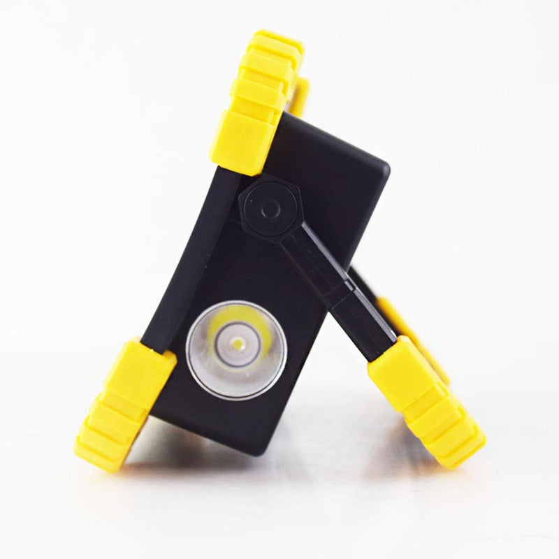 COB LED Portable Rechargeable Camping Light 18650 Battery Waterproof Emergency Flashlight Spotlight