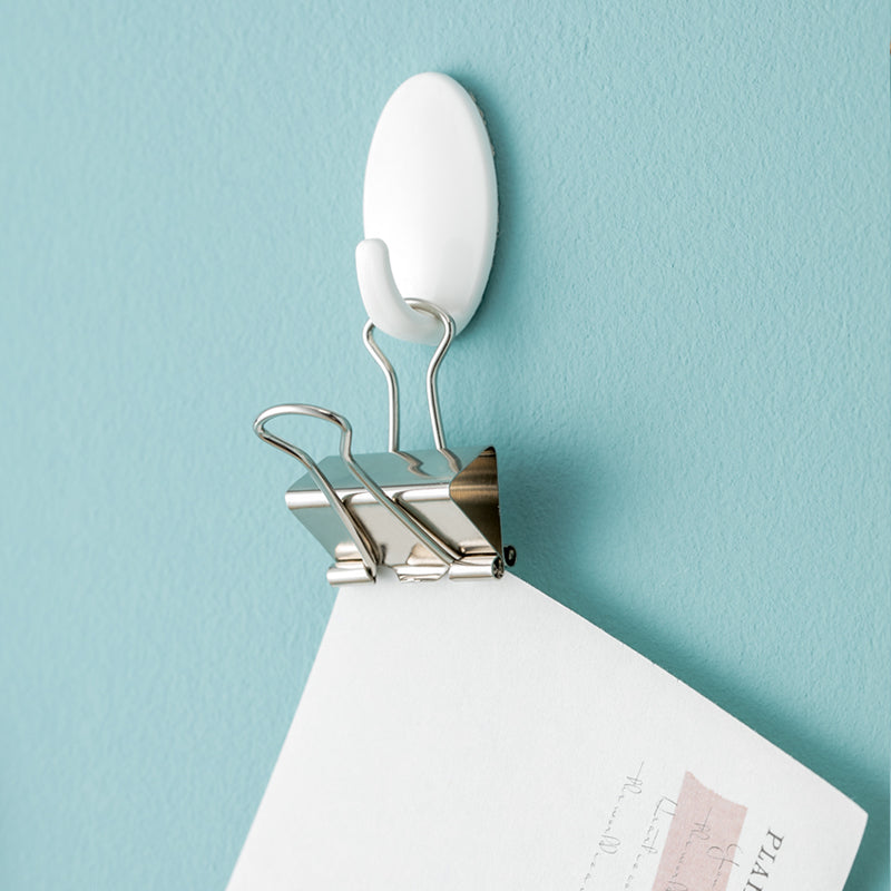 Jordan&Judy YD0018 Metal Binder Clips Long Tail Clips Paper Clips 15Pcs/Box L Size 30Pcs/Box S Size Spring Clips Paper Filing Grip Clamps Office Stationery Binding Supplies