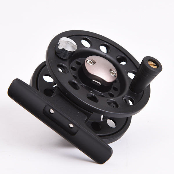 Metal Fly Reel Former Rafting Ice Fly Fishing Wheel  Interchangeable Fish Reel