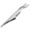 Tie Fast Knot Tying Tool Fly Fish Fishing Line Tyer With Hook Eye Cleaner Silver