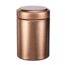 Mini Round Pocket Tea Tin Metal Canisters Container Sugar Coffee Storage Box Jar Parts Storage Box