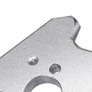 Aluminum Alloy M3 Delta Kossel Fisheye Effector 3mm Hammock Hanging Station For Dual Nozzle Extruder 3D Printer Part