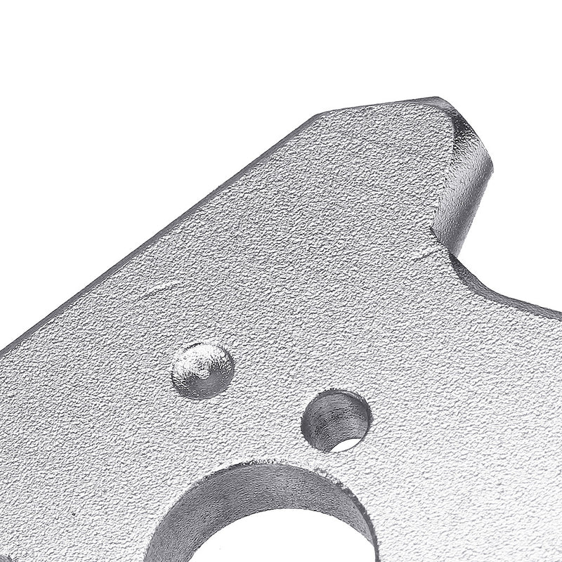 Aluminum Alloy M3 Delta Kossel Fisheye Effector 3mm Hammock Hanging Station For Dual Nozzle Extruder 3D Printer Part