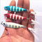 Zanlure 1pc Metal Lead Fish Jig Fishing Lures Spoon 20G/5.8CM Lure Luminous Bait Jigging