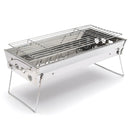 Stainless Steel Portable Outdooors Camping Table Top Barbecue Grill BBQ Cooking
