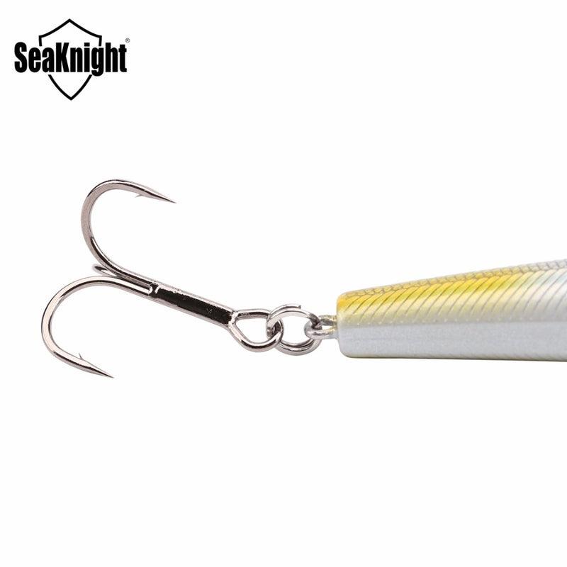 SeaKnight SK014 1PCS 12g 95mm Minnow Fishing Lures 0-1.8M Slim Minnow Hard Bait Artificial Bait