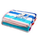 Electric Heated Blanket Soft Waterproof Thermostat Heating Mat Carpet Winter Warmer Heater + Controller