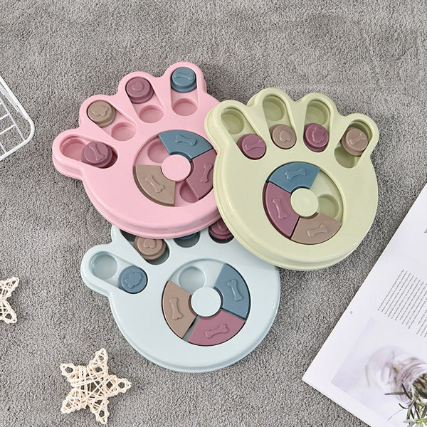 Pet Food Dispenser Dog Bowl Multifunction Educational Dog Toys Dog Puzzle PlP9M1