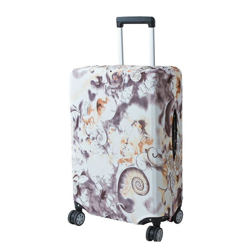 Honana Abstraction Chinese Style Elastic Luggage Cover Trolley Case Cover Durable Suitcase Protector