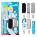 6 Pcs Foot Cuticle File Set Remove Dead Skin Pedicure Foot File For Feet Heel Care