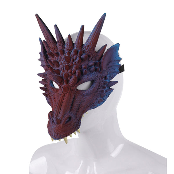 3D Animal Dragon Horror Mask Props Halloween Carnival Halloween Party Cosplay