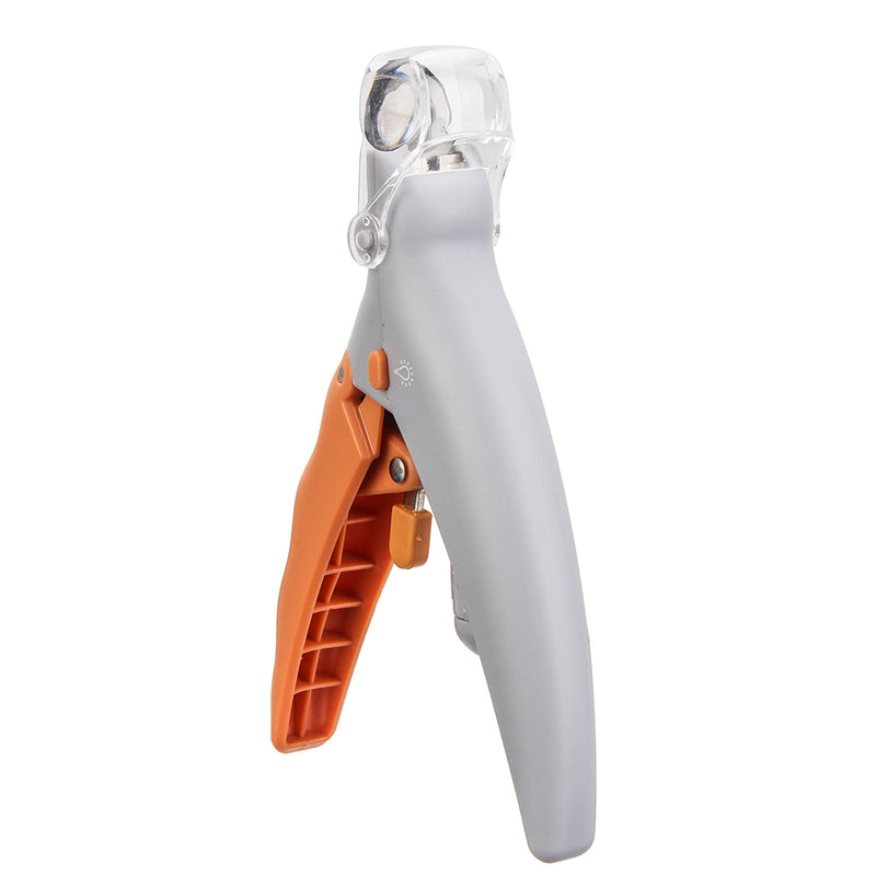 Illuminated Light Pet Nail Clipper for Cats and Dogs Trimmer Grinder Grooming