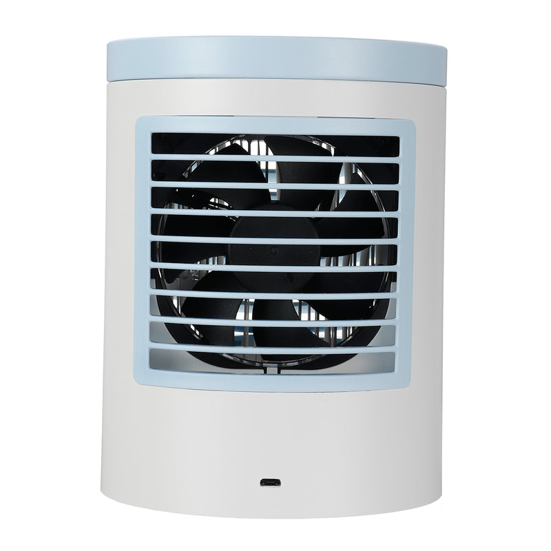3 Gear 7W 380ml Mini Micro Air Conditioning Fan USB Negative Ion Air Cooler For Office Home Use