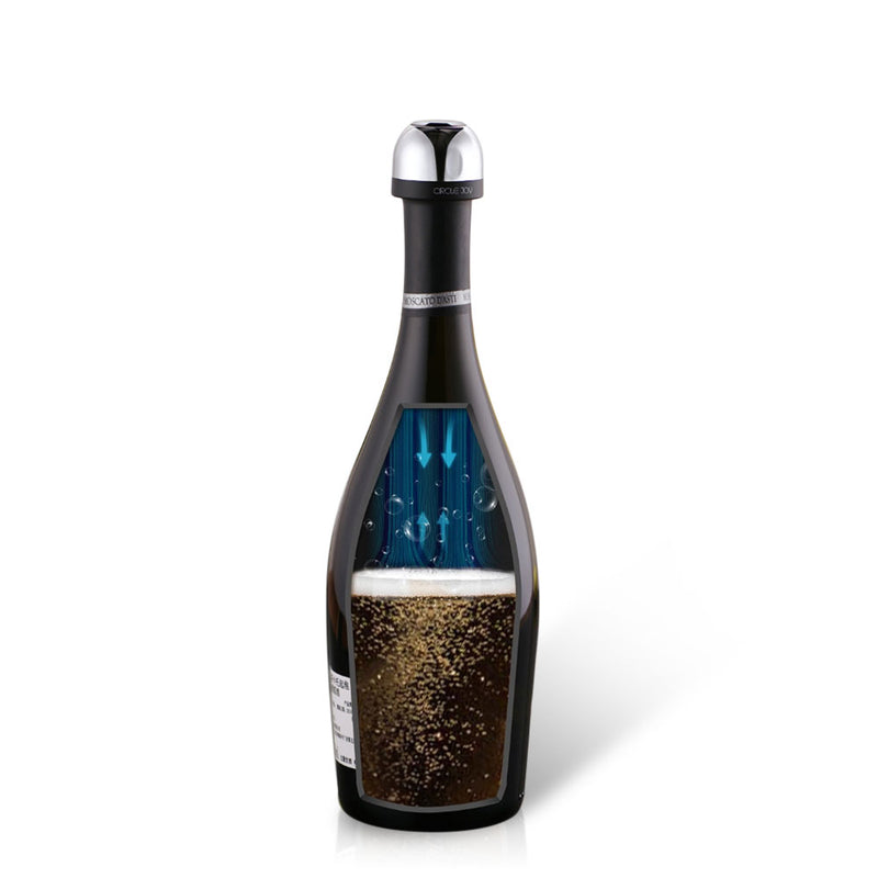 CIRCLE JOY CJ-JS02 Mini Ch-ampagne Stopper Bottles Stopper Sparkling W-ine Sealed Storage Mini Stopper Cork