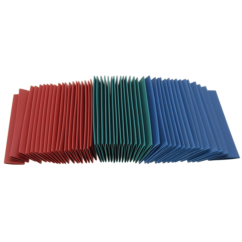 Soloop 385pcs Combination NylonTerminal Heat Shrinkable Tube With Stickers