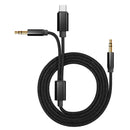 Bakeey Dual 3.5mm Jack To Type C Braided Conversion Cable Adapter 1M For Speaker Car Kit Headset