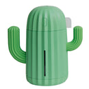 340ml Cactus Air Humidifier Three Colors Romantic Ultrasonic Soft Light Mist Maker Purifier