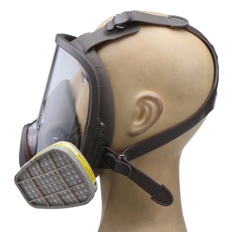 Silicone Facepiece Respirator 6800 Full Face Gas Mask Painting Spraying Protective Mask