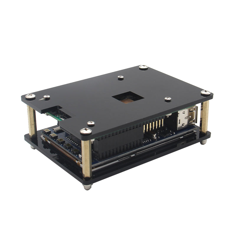 3.5 Inch HD Touch Screen 480x320@60fps + Acrylic Case Kit For Raspberry Pi 3 Model B / 2 Model B