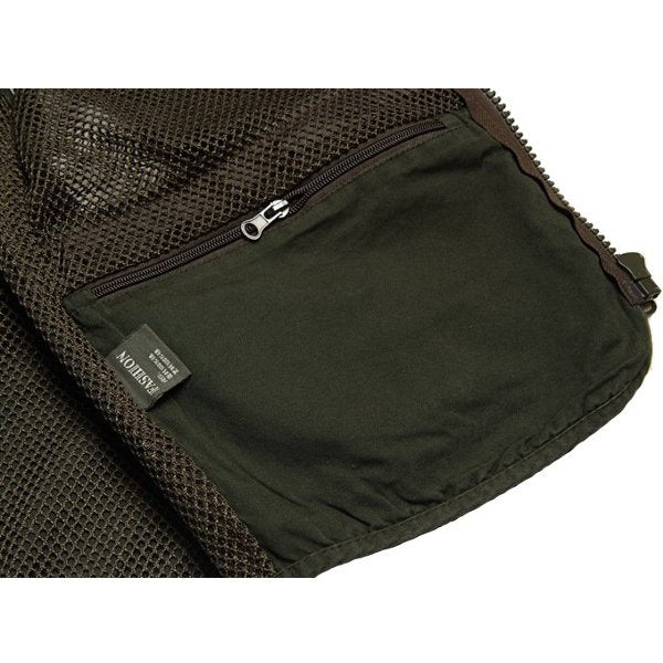 Multi Pockets Fishing Mesh Vest  Hunting Vest Photographing Vest Fishing Clothes