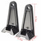 LED Work Light Bar SidE-mounts Brackets Double Row Aluminum Alloy Universal