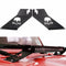 Pair 20inch-22inch LED Work Light Frame Hood Mounting Brackets For Jeep Wrangler 07-16