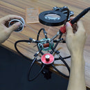 NEWACALOX Soldering Helping Hands 3X USB Glasses Magnifier Soldering Station Third Hand Tool Rotary Bench Vise Table Clamp
