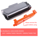 ZENGMEI DR2325 2350 Brother Toner Cartridge Rack for HL-2260 7080 2300 7380 7180 Laser Printer All-in-one Printer