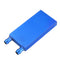 40*80 0.5mm Blue Aluminum Alloy Water Cooling Block Radiator Liquid Cooler Heat Sink Equipment