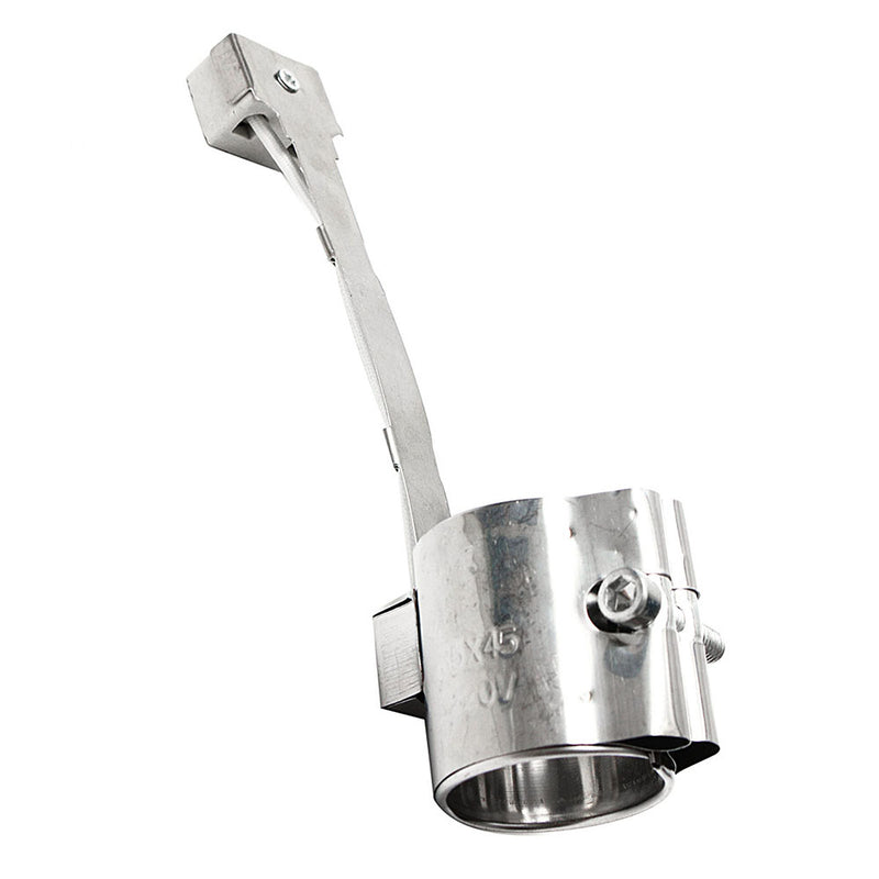 220V 115W 35x35mm Injection Machine Stainless Steel Band Heater 2 Wire Ceramic Plug