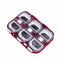Waterproof Magnet Portable 6 Compartments Fishing Hooks Accessories Box